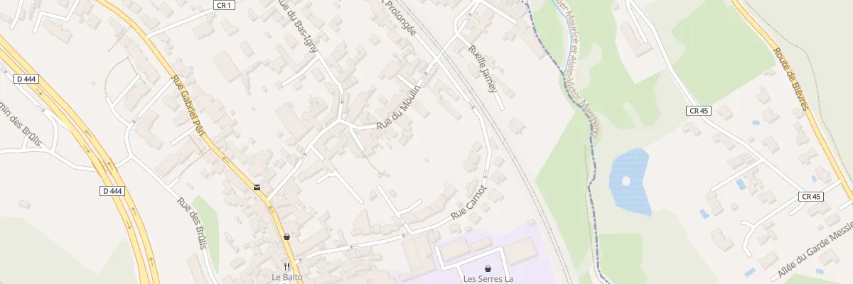 Plan du 66 Rue du Moulin à Igny