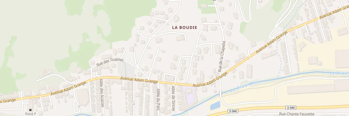 Plan du 4B Lot les Erables à Viviez