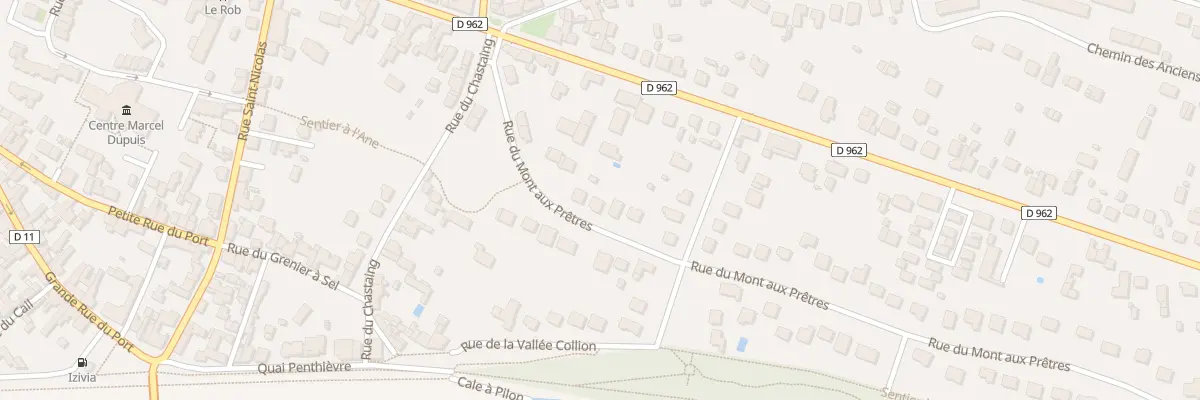 Plan du 19 Rue du Mont aux Prêtres à Châteauneuf-sur-Loire