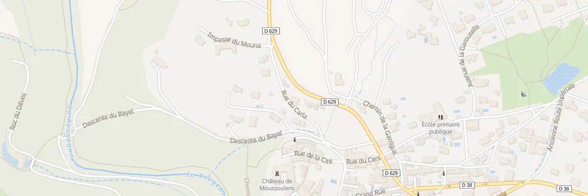 Plan du 5188 Le Village à Moussoulens