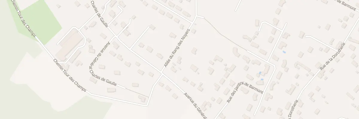 Plan du 4 All du Rang des Noyers à Mehun-sur-Yèvre
