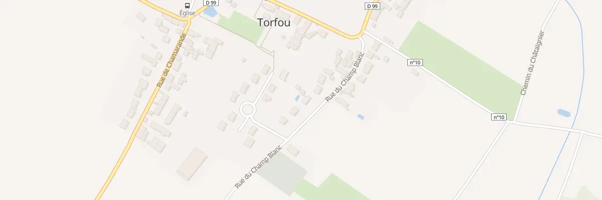 Plan du 10 Rue du Champ Blanc à Torfou
