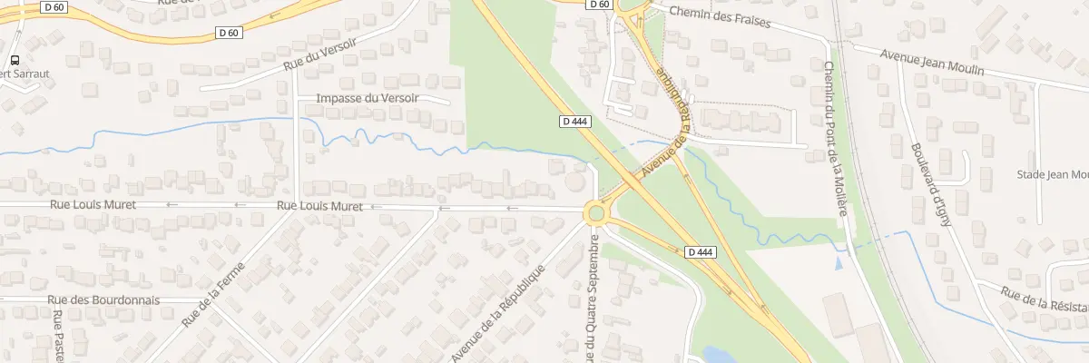 Plan du 6 Rue Louis Muret à Igny