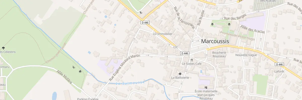 Plan du 12 Rue Moutard Martin à Marcoussis