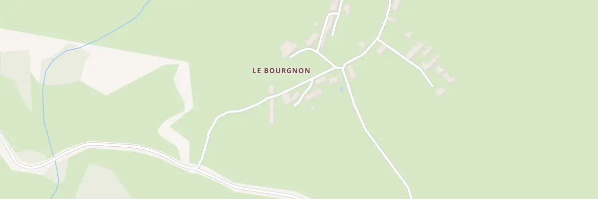 Plan du 2 Le Bourgnon à Saint-Chabrais