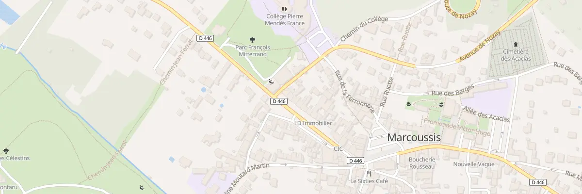 Plan du 36 Bd Nelaton à Marcoussis