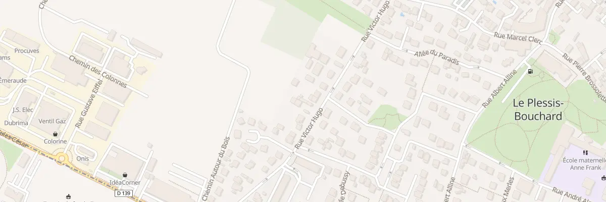 Plan du 35 Rue Victor Hugo au Plessis-Bouchard