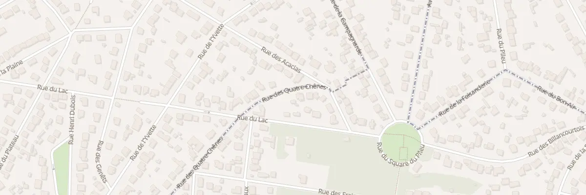 Plan du 44 Rue des 4 Chenes à Palaiseau