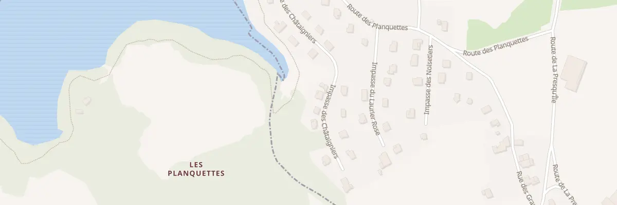 Plan du 6073 Les Planquettes à Saint-Gérons