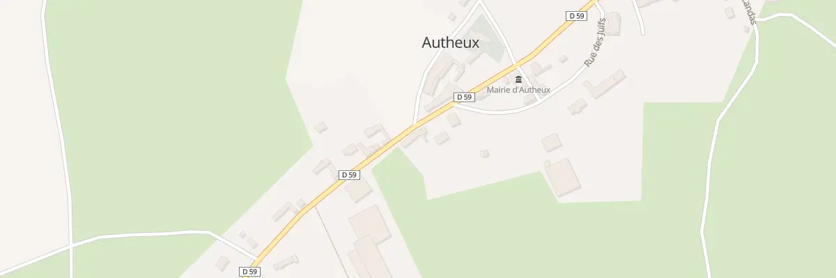 Plan du 5004 Gr Grande Rue de Haut à Autheux