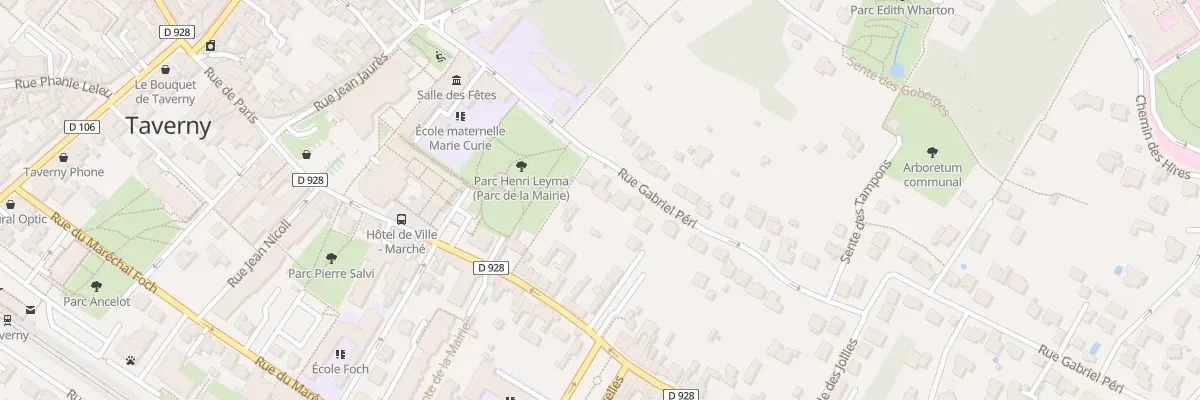 Plan du 67 Rue Gabriel Péri à Taverny