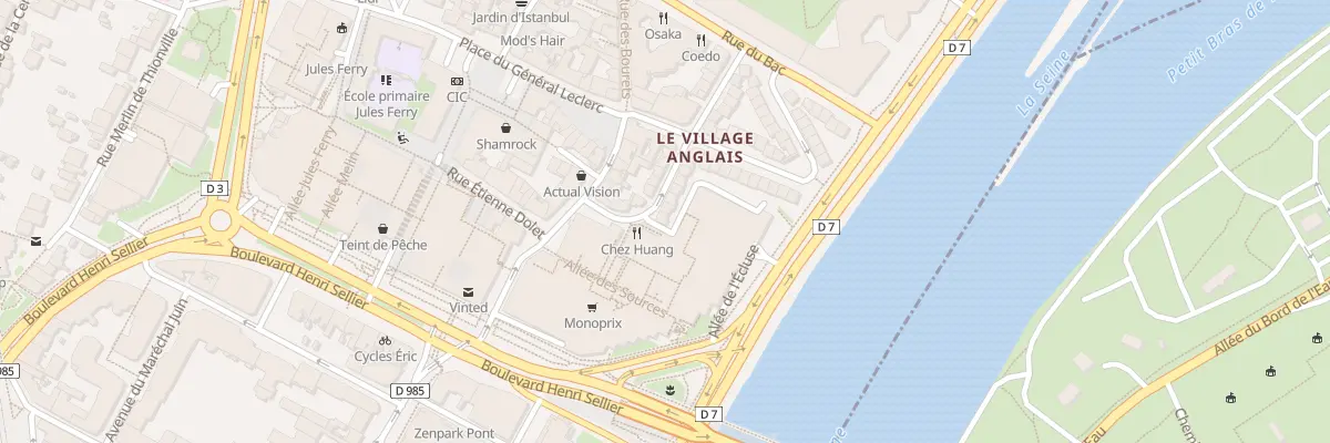 Plan du 6B Rue Diderot à Suresnes