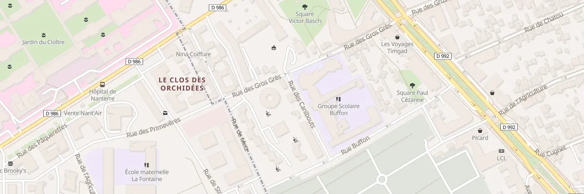Plan du 259 Rue des Gros Grès à Colombes