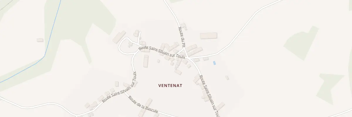 Plan du 13 Rte St Silvain S/Toulx Ventena à Trois-Fonds