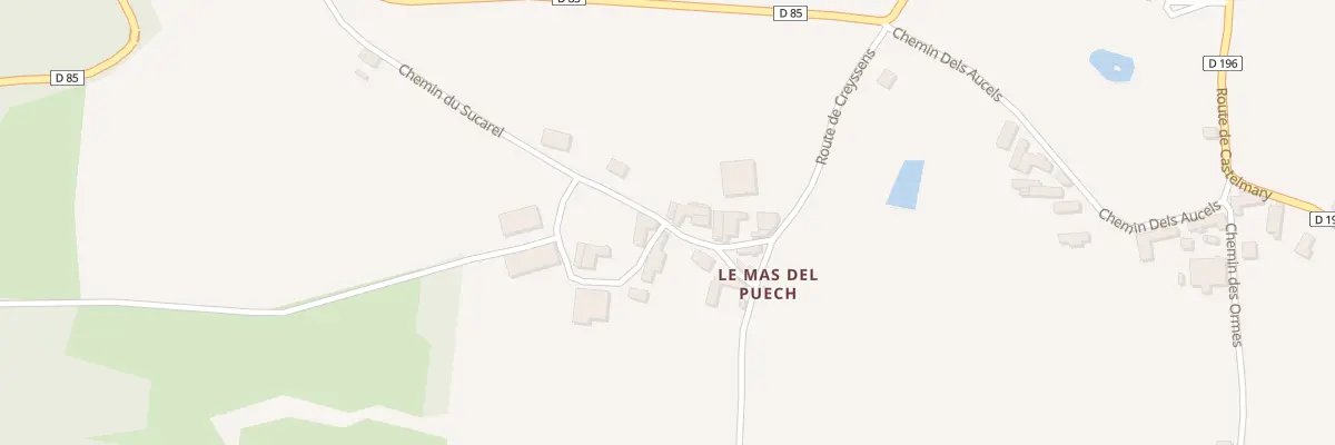 Plan du 5094 Le Mas Del Puech à Tayrac