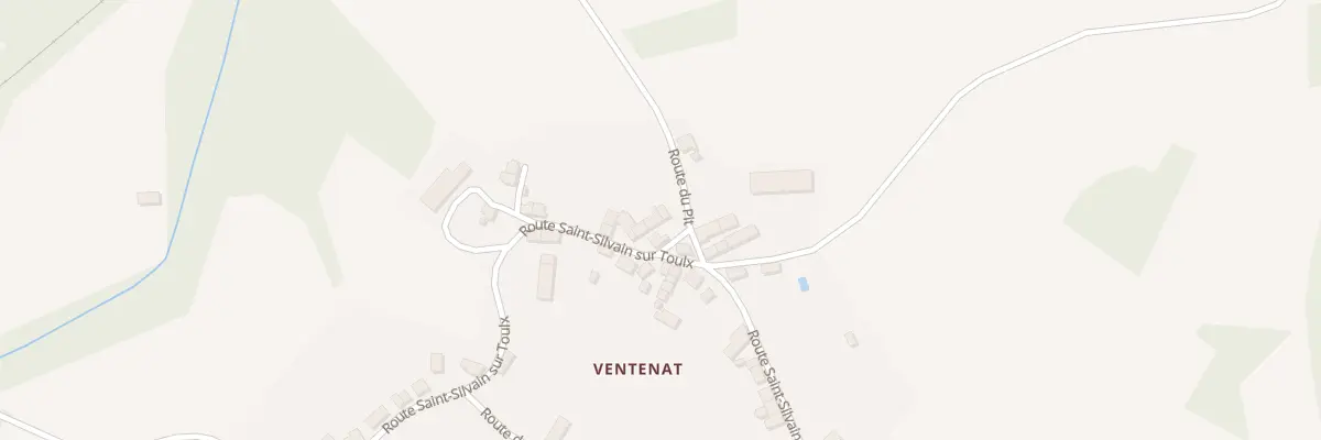 Plan du 16 Rte St Silvain S/Toulx Ventena à Trois-Fonds