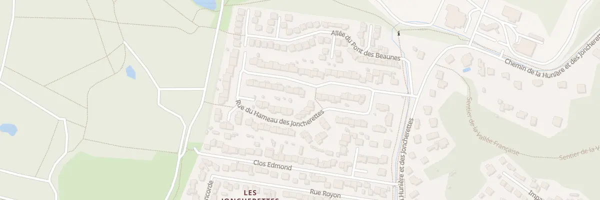 Plan du 47 Rue du Hameau des Joncherettes à Palaiseau