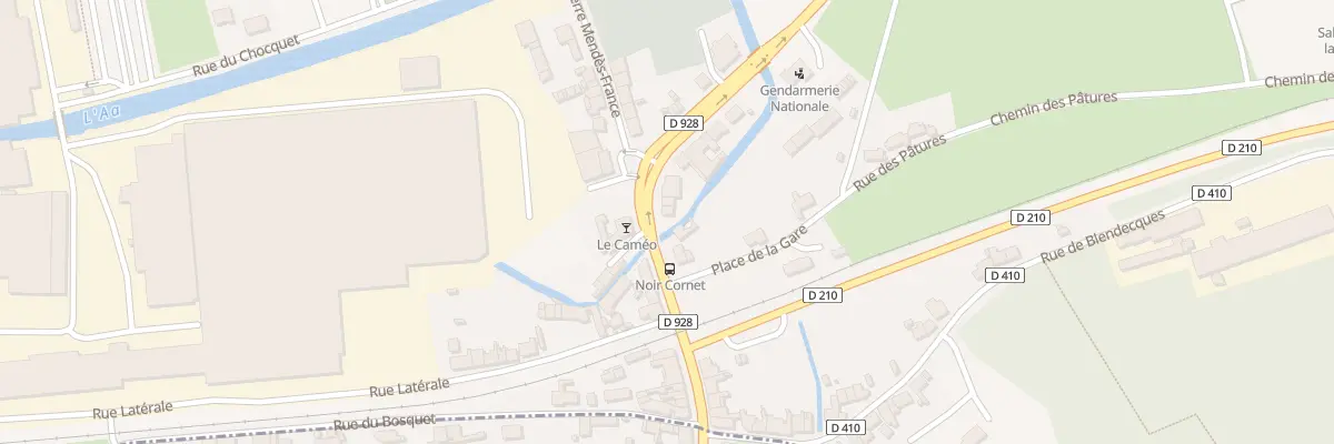 Plan du 81 Rue François Mitterrand à Wizernes