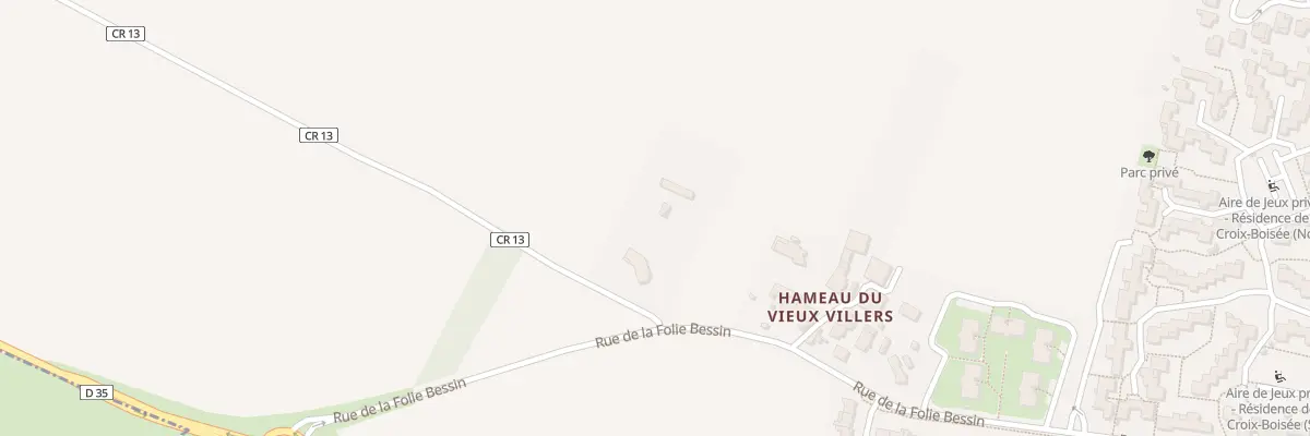 Plan du 52B Rue de la Folie-Bessin à Nozay