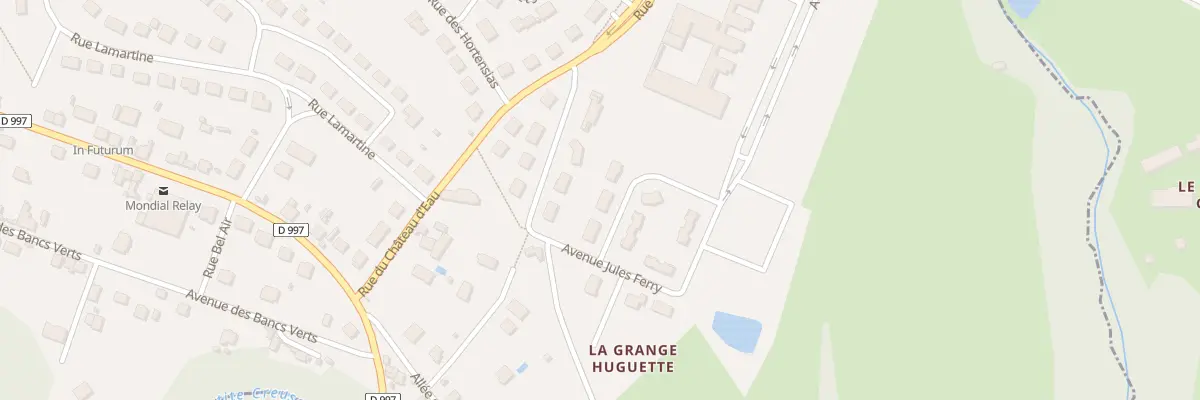 Plan du 3 Rue Pierre et Marie Curie à Boussac