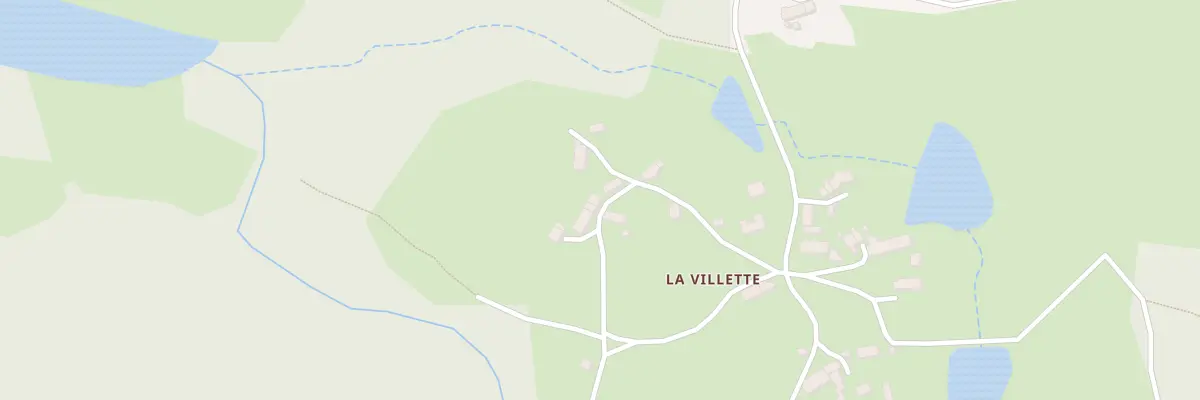 Plan du 28 La Villette à Saint-Silvain-Bas-le-Roc