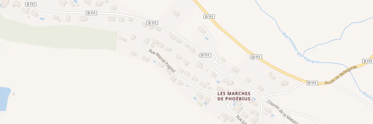 Plan du 24 Rue Marcel Pagnol à Cambon