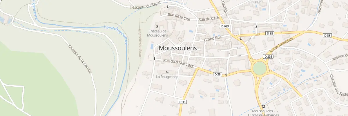 Plan du 69 Le Village à Moussoulens