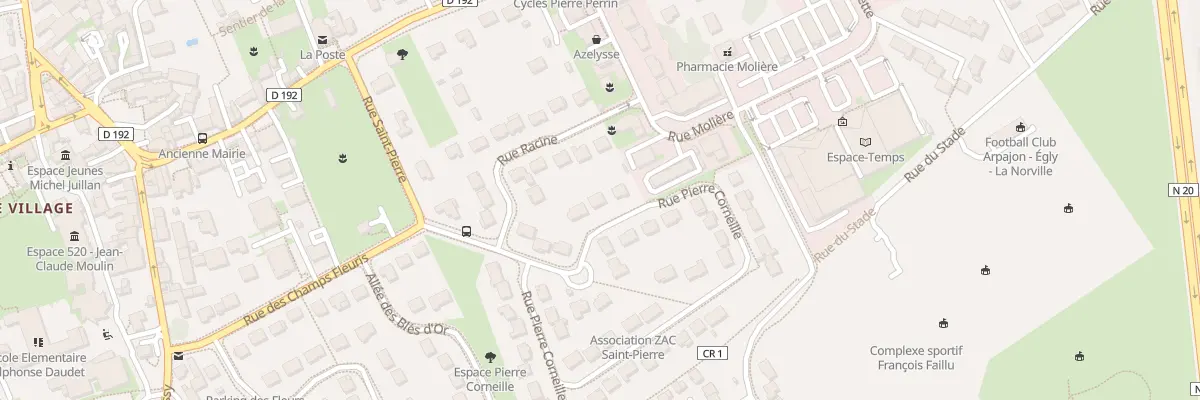 Plan du 52 Rue Pierre Corneille à Égly
