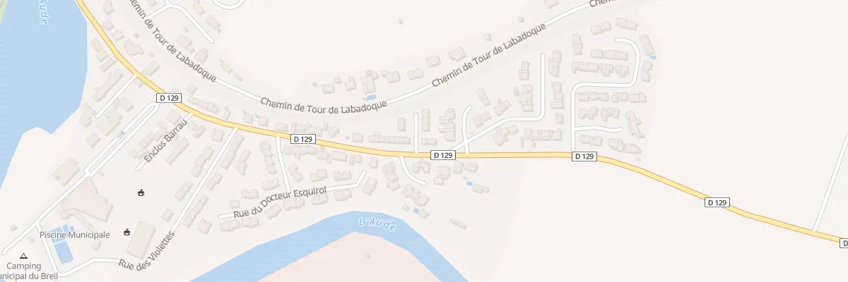 Plan du 4 Av des Corbières à Limoux