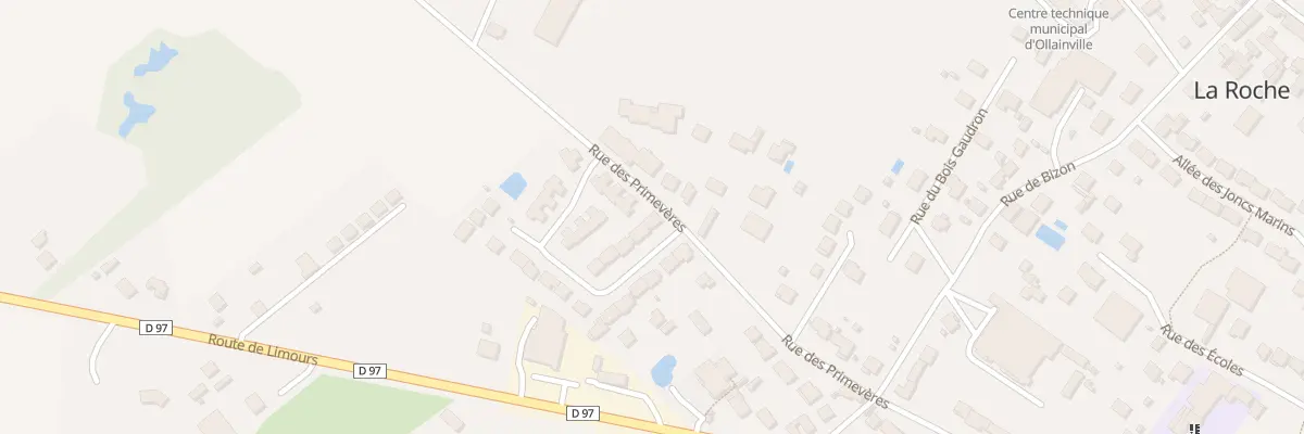 Plan du 2 Rue de la Mare Fontaine à Ollainville