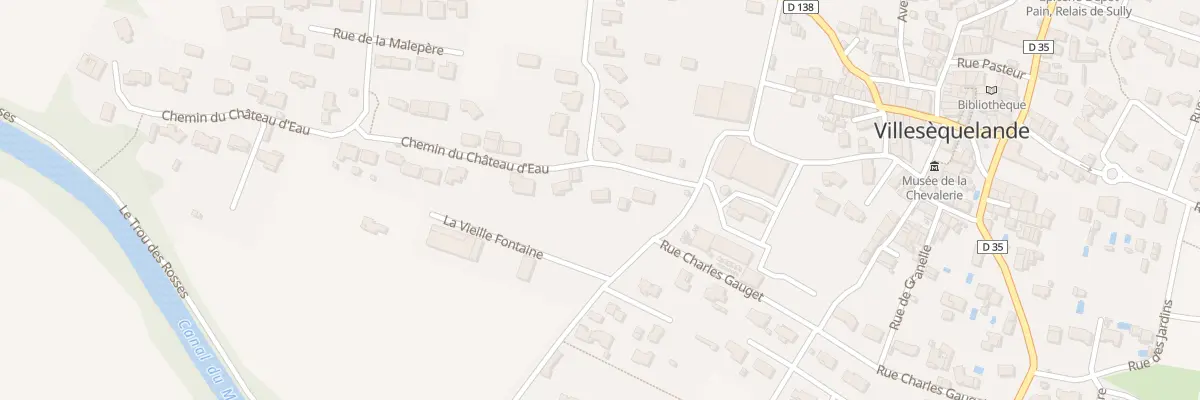 Plan du 7 Che du Château d’Eau à Villesèquelande