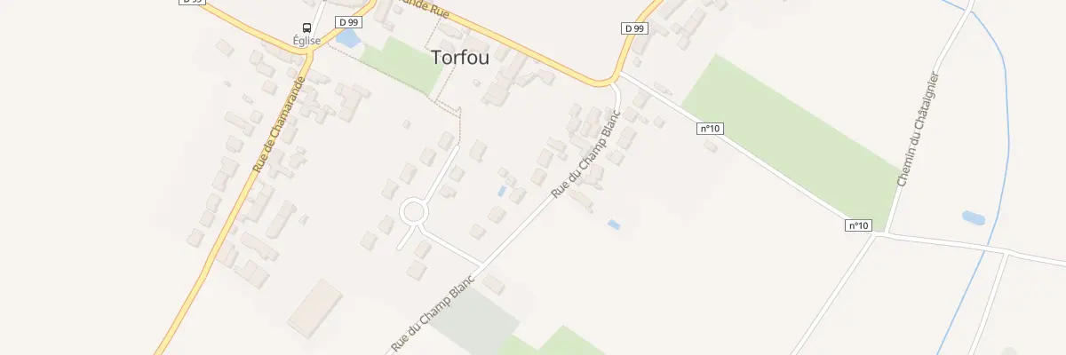 Plan du 8 Rue du Champ Blanc à Torfou