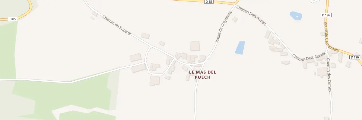 Plan du 5125 Le Mas Del Puech à Tayrac