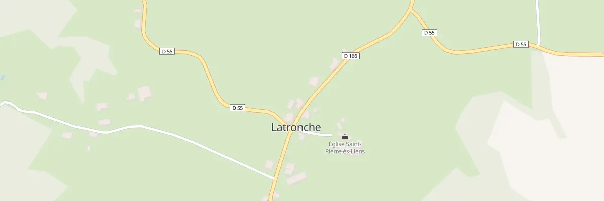 Plan du 5098 Le Bourg à Latronche