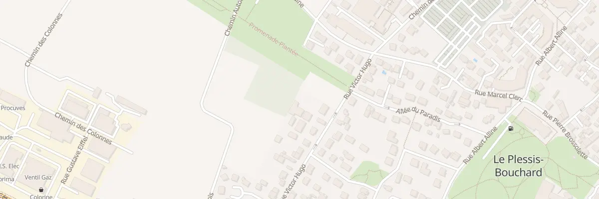 Plan du 45 Rue Victor Hugo au Plessis-Bouchard