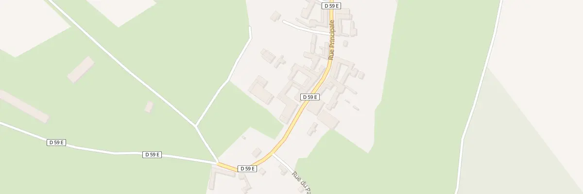 Plan du 21 Rue Principale à Boisbergues