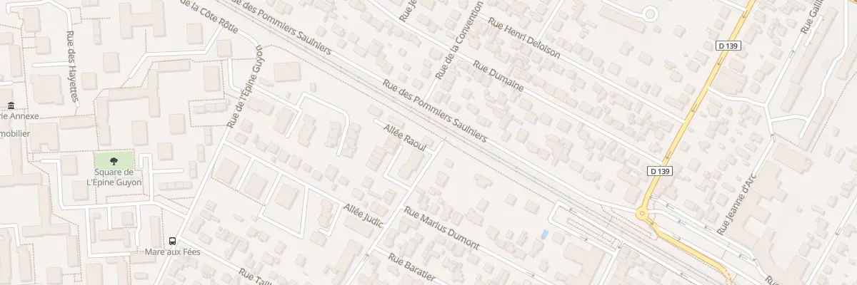 Plan du 87 Rue du Docteur Roux à Franconville