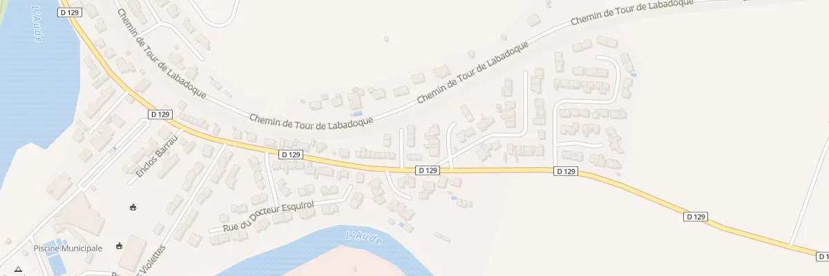 Plan du 3 Rue Pierre Bayle à Limoux