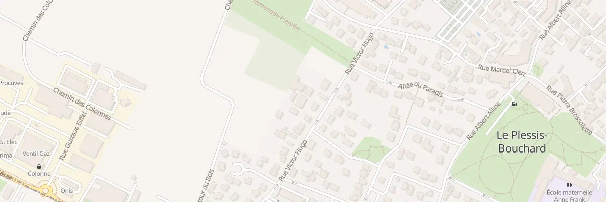 Plan du 43B Rue Victor Hugo au Plessis-Bouchard