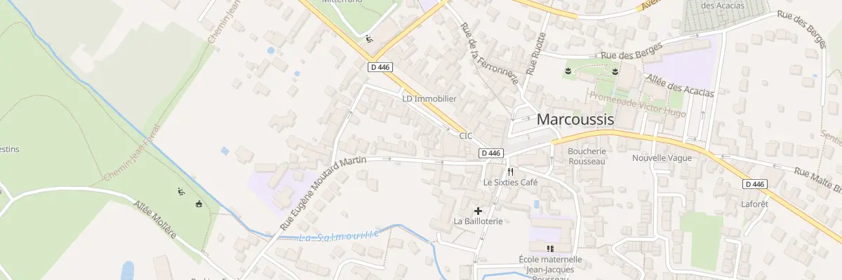 Plan du 11 Bd Nelaton à Marcoussis