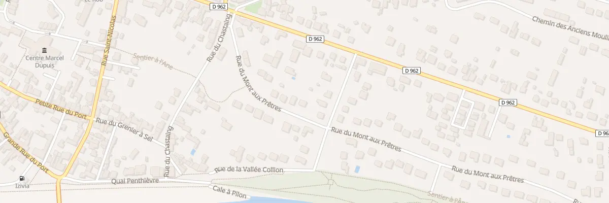 Plan du 23 Rue du Mont aux Prêtres à Châteauneuf-sur-Loire