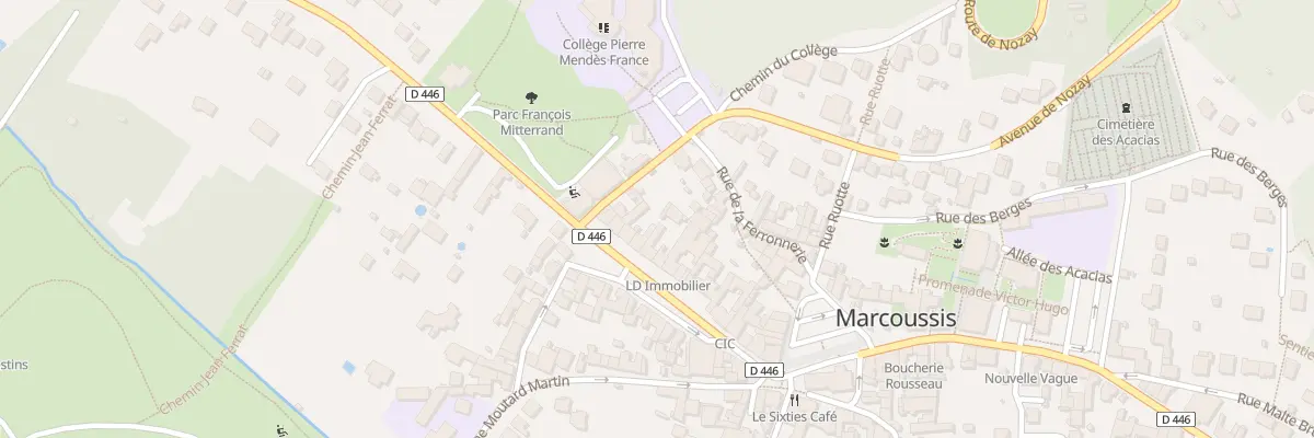 Plan du 32 Bd Nelaton à Marcoussis
