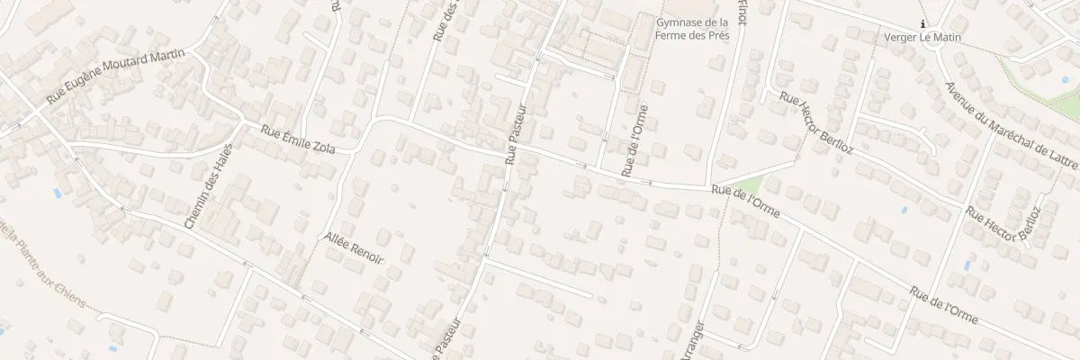 Plan du 25 Rue Pasteur à Marcoussis