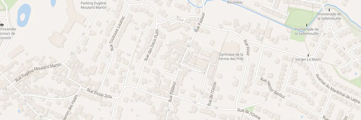 Plan du 22 Rue Pasteur à Marcoussis