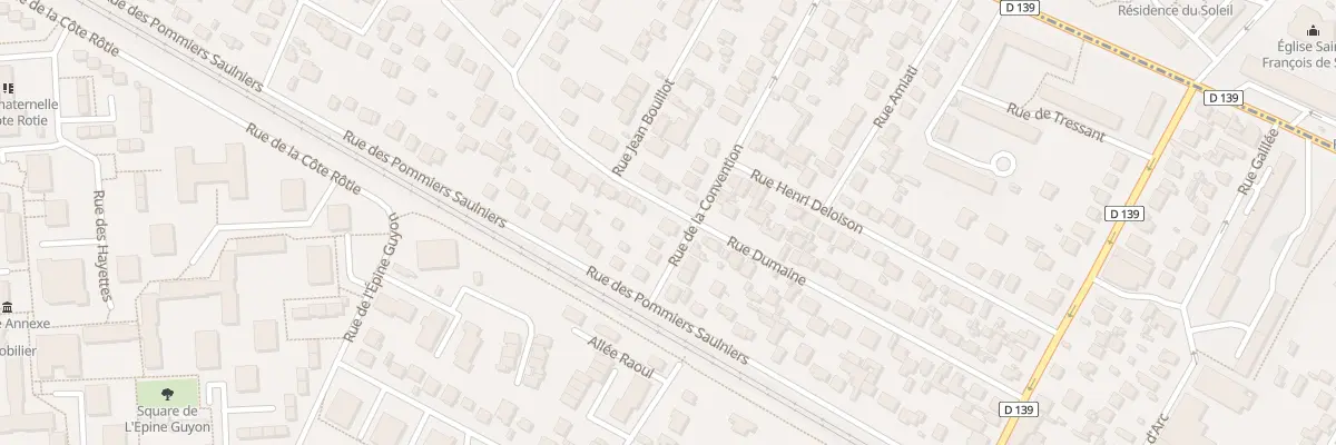 Plan du 3 Rue de la Convention à Franconville
