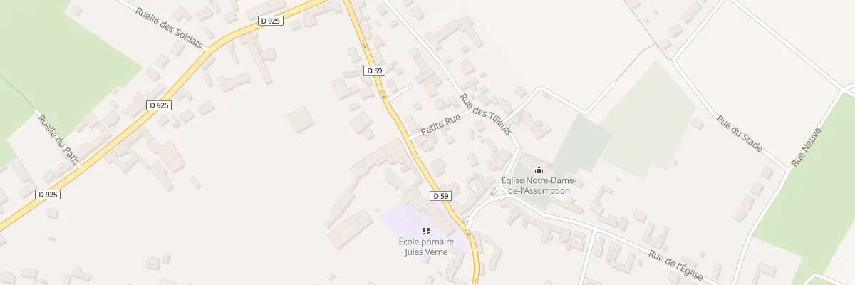Plan du 30 Rue du Général Leclerc à Fienvillers
