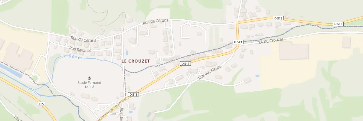 Plan du 10 Av Serge Mesones à Aubin