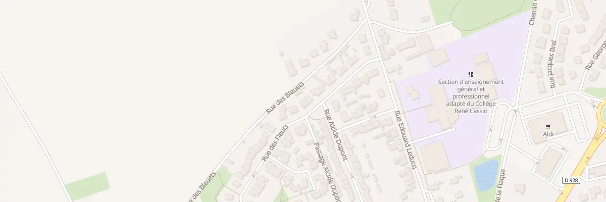 Plan du 47 Rue des Fleurs à Wizernes