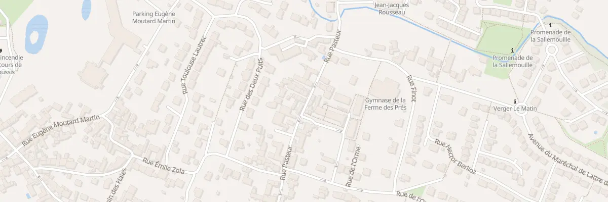 Plan du 22 Rue Pasteur à Marcoussis