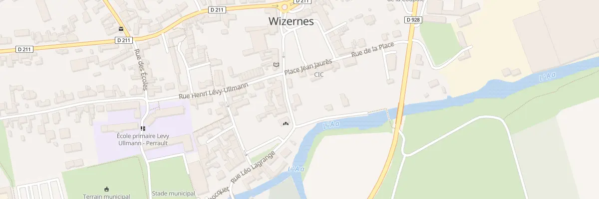 Plan du 15B Rue Léo Lagrange à Wizernes
